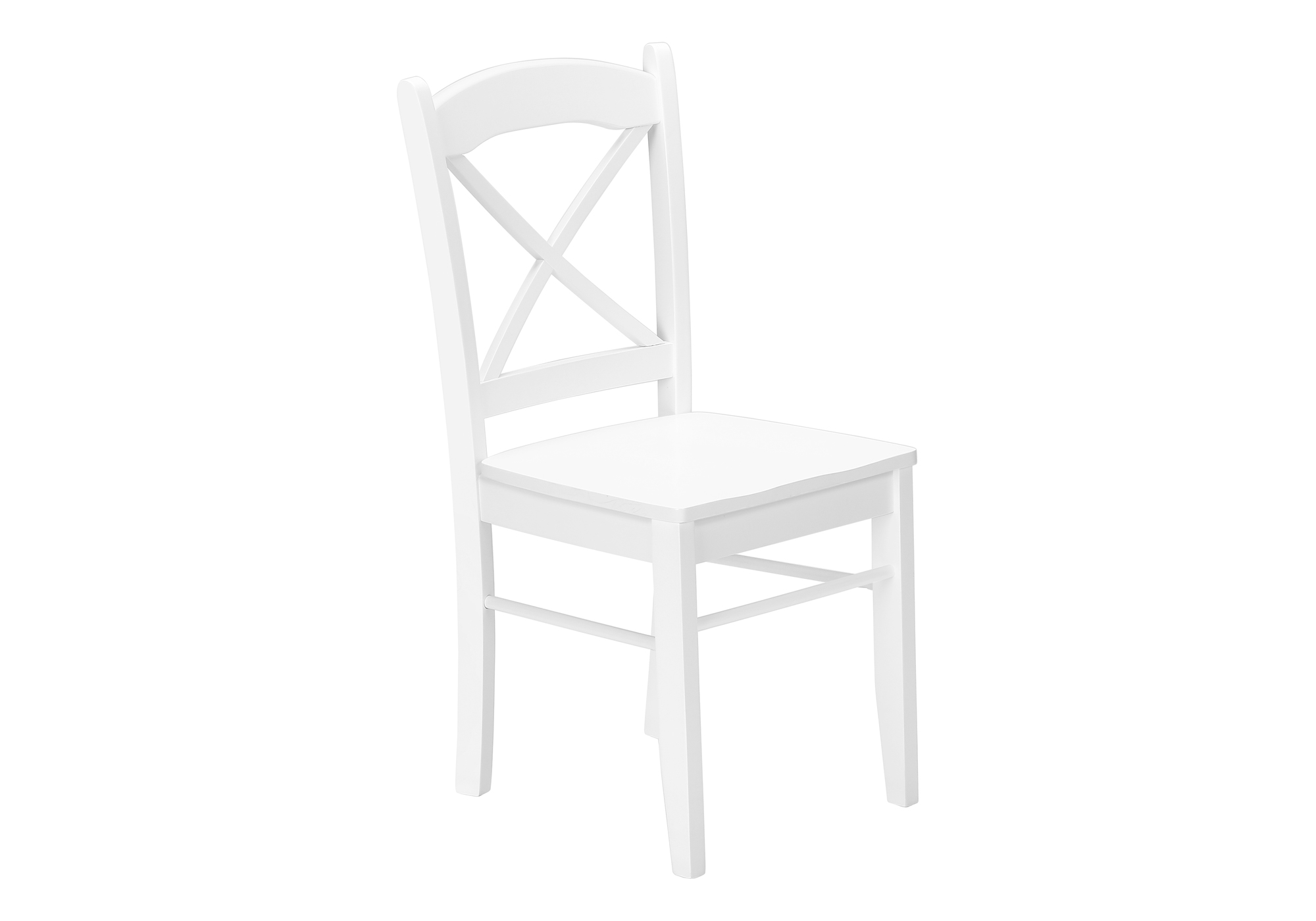 DINING CHAIR - 2PCS / 36"H WHITE 